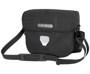 Ortlieb 7L Ultimate6 High Vis Handlebar Bag Black Reflex