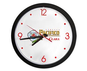 Pacifico Clara White Clock