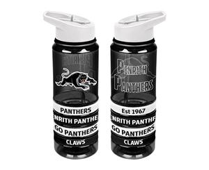 Penrith Panthers NRL Tritan Drink Water Bottle with Wrist Bands