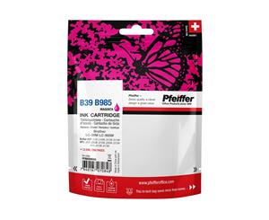 Pfeiffer Ink Cartridge Compatible With Brother Lc-985m / Lc-39m Magenta