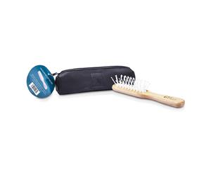 Philip Kingsley Vented Grooming Brush with Handbag 1pc+Bag