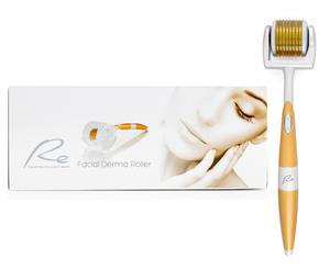 Re Facial Derma Roller - Gold