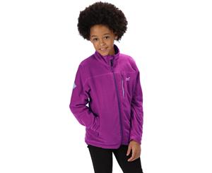 Regatta Boys Marlin VI Adjustable Walking Fleece Jacket - Vivid Viola