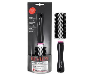 Revlon Perfect Style Perfect Waves Hairbrush - Black/Silver