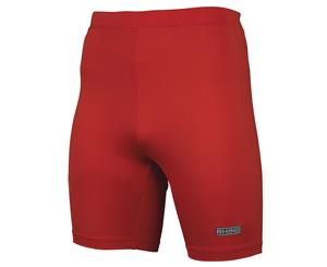 Rhino Mens Sports Base Layer Shorts (Red) - RW1278