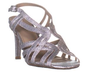 Rialto Randie Glitter Evening heels Silver/Glitter