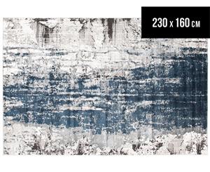 Rug Culture 230x160cm Kendra Modern Rug - Blue/Silver