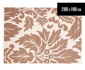 Rug Culture 280x190cm Tropic Rug - Beige