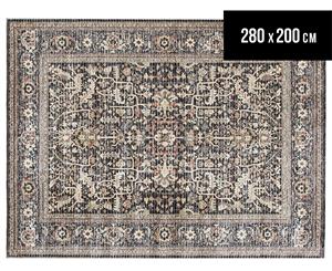 Rug Culture 280x200cm Cascade 1701 Modern Rug - Navy