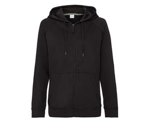 Russell Womens/Ladies Hd Zip Hooded Sweatshirt (Black) - PC3135