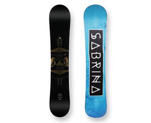 Sabrina Snowboard Groovy Camber Sidewall 144cm - Gold