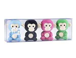 Scented Monkey Erasers