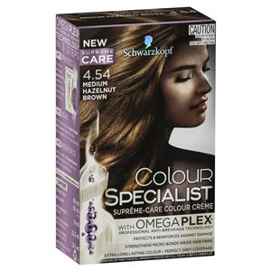 Schwarzkopf Colour Specialist 4-54 Medium Hazelnutl Brown