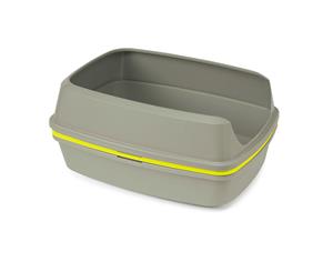 Scoopfree Cat Litter Box Moderna Lift-to-Sift Grey Large