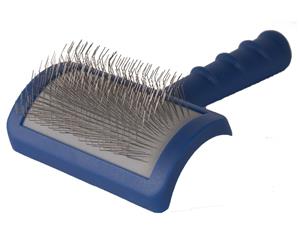 Show Tech Tuffer Than Tangles Slicker Brush (Long Soft Pin) - Medium #22