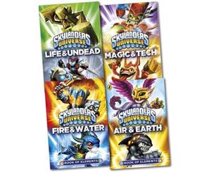 Skylanders Universe Magic & Tech  4 Book of Elements Collection Pack