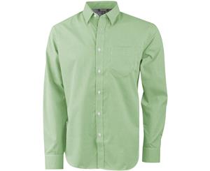 Slazenger Mens Net Long Sleeve Shirt (Green) - PF1750