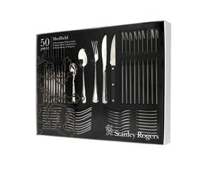 Stanley Rogers 50 Piece Sheffield Cutlery Gift Boxed Set