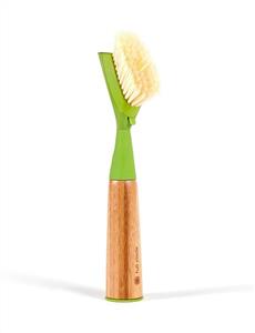 Suds Up Soap Dispensing Dish Brush Green