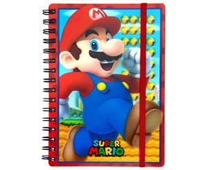 Super Mario 3D Lenticular A5 Wiro Notebook