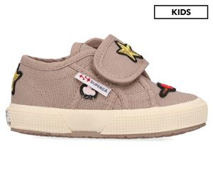 Superga Boys' 2750 Cot Patch B Strap Sneakers - Mushroom Like Stars