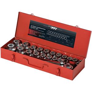 TTI 27 Piece 3/4inch Drive AF/Metric Socket Set