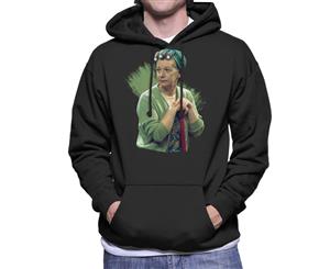 TV Times Hilda Ogden Jean Alexander Coronation Street Men's Hooded Sweatshirt - Black