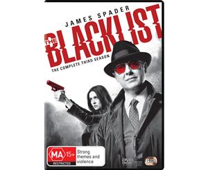 The Blacklist The Complete Third Season 3 DVD Region 4