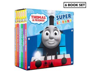 Thomas The Tank Engine Super Library 6-Hardcover Book Collection