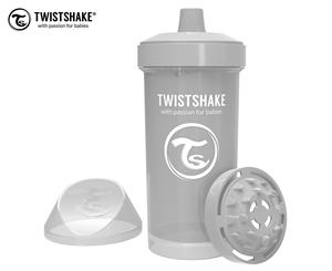 Twistshake Kid Cup 360mL Sippy Cup - Pastel Grey