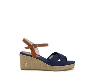 U.S. Polo Assn. Original Women Spring/Summer Wedge - Blue Color 39544