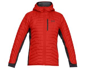 Under Armour Men's CG Reactor Hybrid Jacket - RadioRed/DarkMaroon