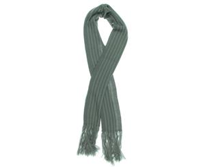 Verloop Womens Striped Fringe Winter Scarf