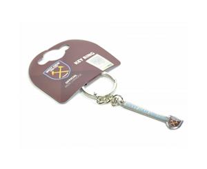 West Ham United Fc Keyring (Silver) - BS1205