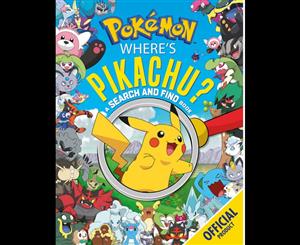 Where's Pikachu A Search and Find Book Official Pokemon