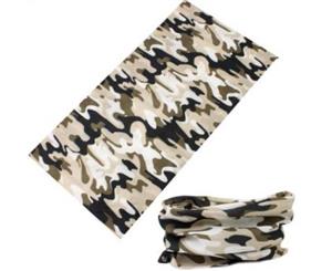 White Army Face Shield Fishing Headwear Bandana UV Durage Neck Scarf