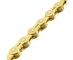 YBN Ti-Gold 10 Speed Bike Chain 116 Links for Shimano Sram Campagnolo