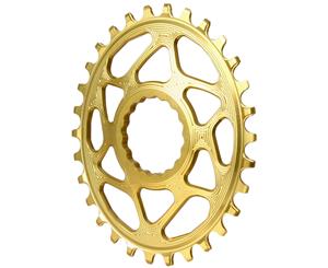 absoluteBLACK Oval Boost 148 Cinch DM RaceFace Chainring 34T Gold