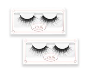 2 Packs Faux Mink Charming False Eyelashes Extension- Iris