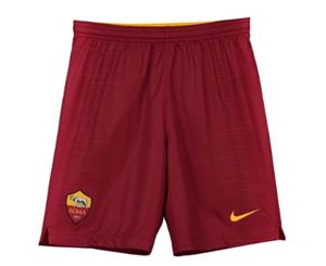 2018-2019 AS Roma Home Nike Football Shorts (Kids)