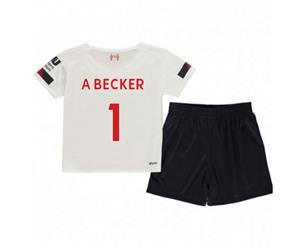 2019-2020 Liverpool Away Little Boys Mini Kit (A Becker 1)