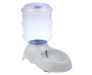 3.8 L Gravity Pet Dog Cat Water Feeder Bowl Dispenser