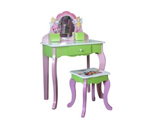 ALL 4 KIDS Flower Dress Table with Stool