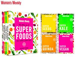 AWW Little Box Of Super Foods Hardcover 4-Cookbook Boxset