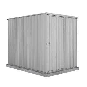 Absco Sheds 1.52 x 2.26 x 1.80m Basic Single Door Shed - Zincalume