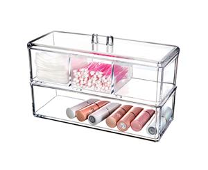 Acrylic Makeup Organizer Container 5Mm Clear Acrylic Cosmetic Box Case