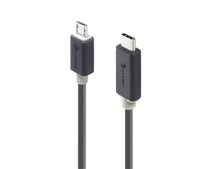 Alogic 2m USB 2.0 USB-C to Micro USB-B Cable - Male to Male U2-TCMCB02-MM