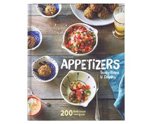 Appetizers Tasty Bites & Drinks Hardcover Cookbook by Carla Bardi