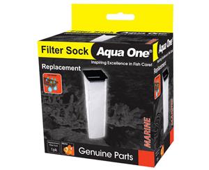 Aqua One Filter Sock 150 Micron Mesh To Trap Fine Particles Sump 50103