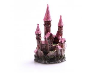 Aqua One Ruined Underwater Castle Small Pink